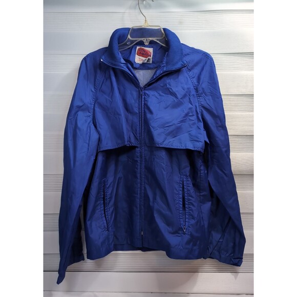 Vintage 'Stow It Away' Windbreaker Blue Sz Small No Pouch Read Description - Picture 1 of 12